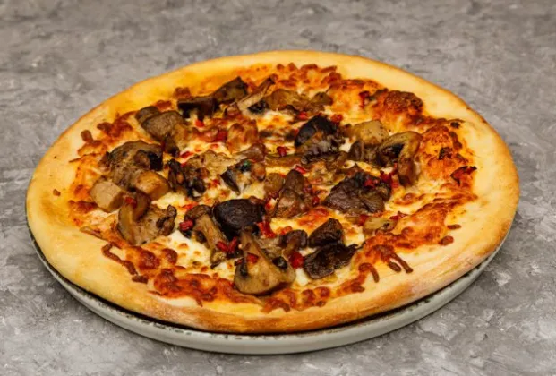 Mixed Mushroom Pizza