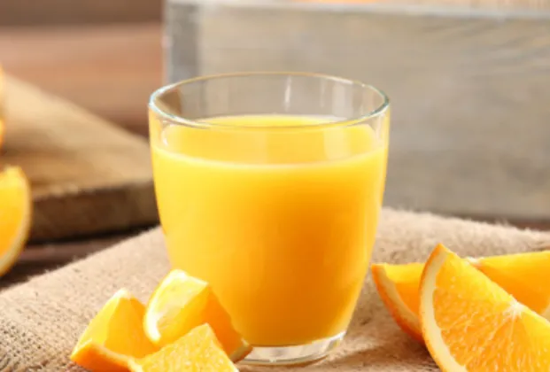 Fresh-squeezed orange juice