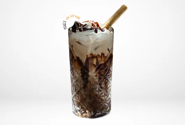 Iced chocolate mocha