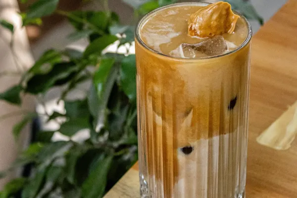 Lotus iced mocha