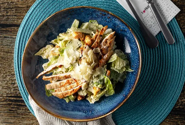 Grilled Chicken Caesar Salad