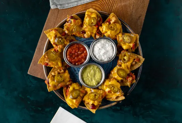 Chicken nachos