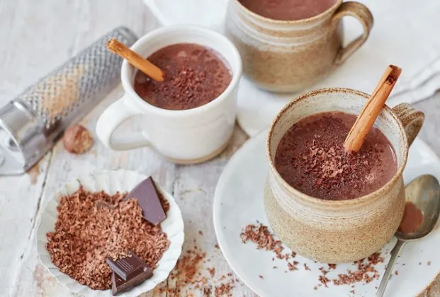 Hazelnut White Hot Chocolate