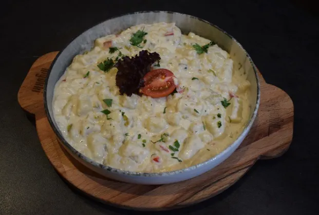 Roasted eggplant and tulum cheese gnocchi