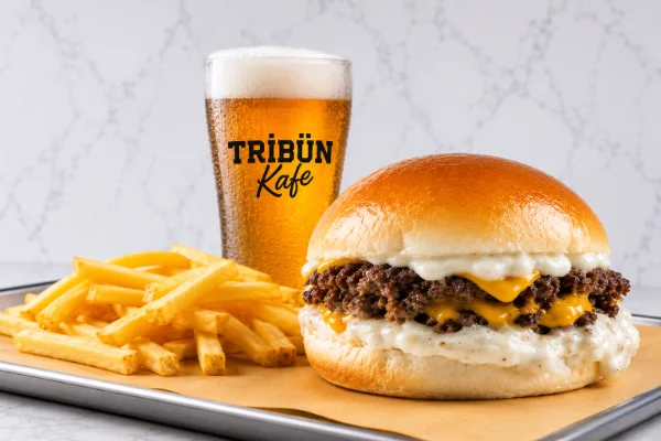 Smash Burger + Fries + Draft Beer