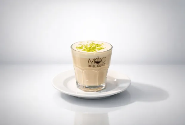 Pistachio latte