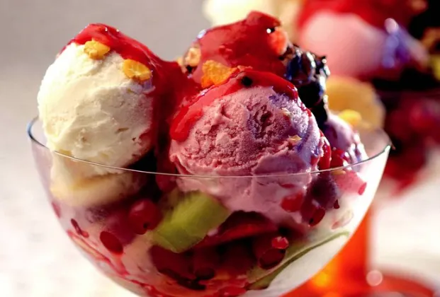 Fruit Cup Ice Cream