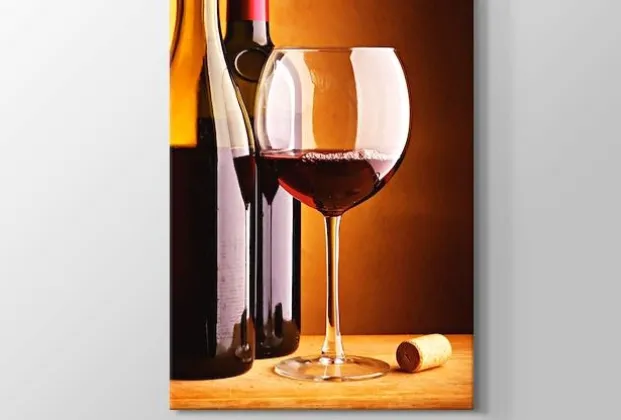 Diamond red wine (glass)