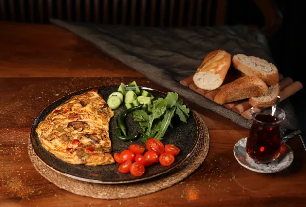 Plain omelette