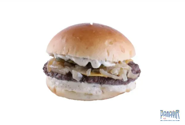 Truffle mayonnaise cheeseburger
