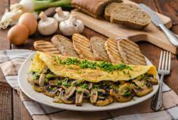 Mushroom Omelette