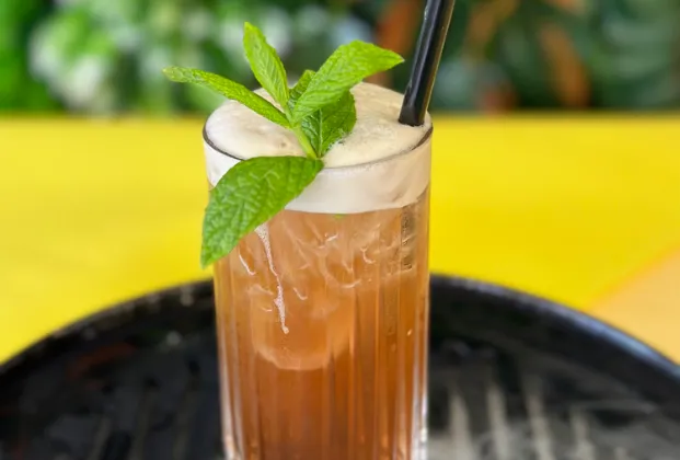 Grapefruit Peach Tea