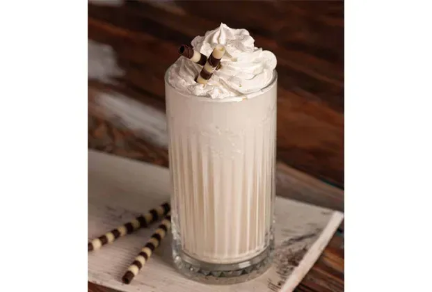 Vanilla milkshake