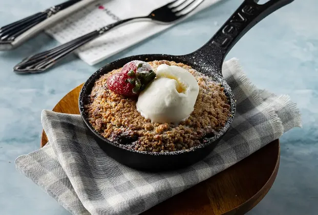 Hot Chocolate Crumble