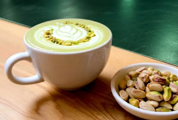 Antep Pistachio Latte