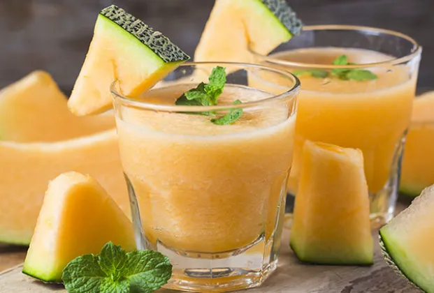 Melon milkshake