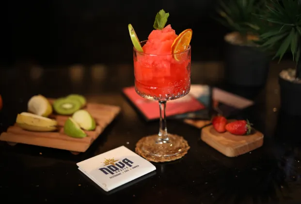 Alcoholic frozen drink