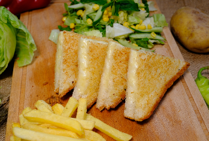 Kaşar cheese toast