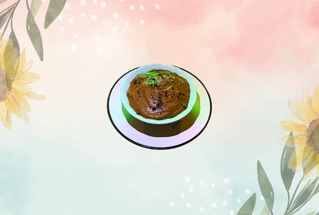 Chocolate avocado pudding