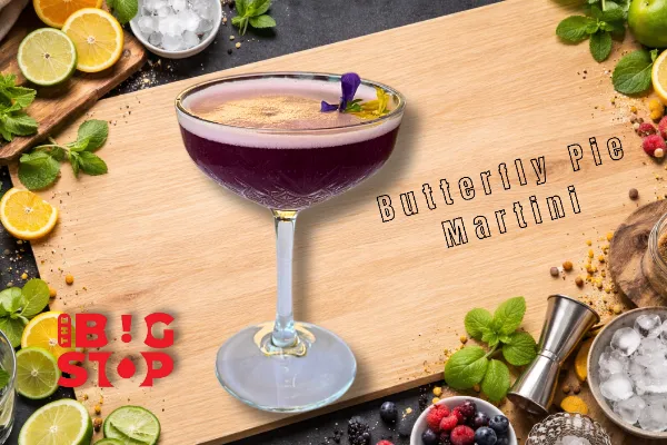 Butterfly Pie Martini