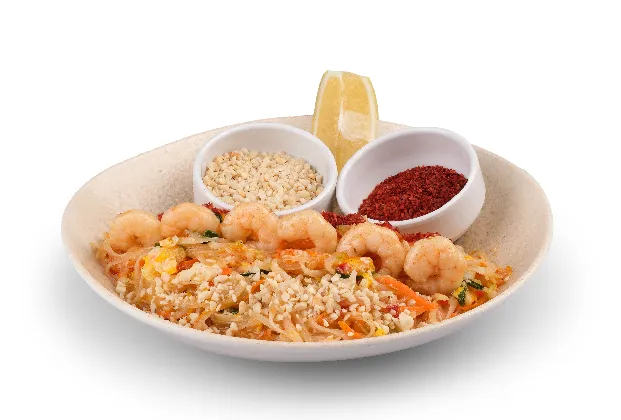Pad Thai with shrimp