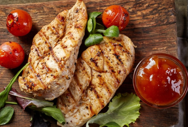 Grilled chicken breast