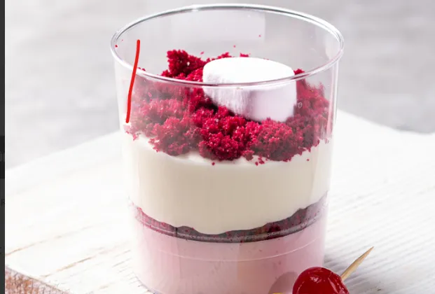 Pannalio raspberry cream cup