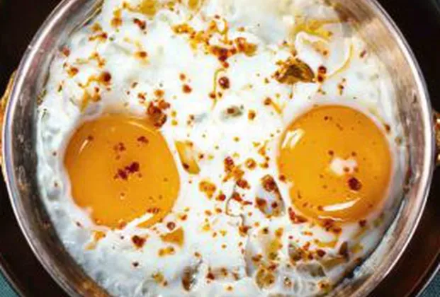 Butter-fried egg