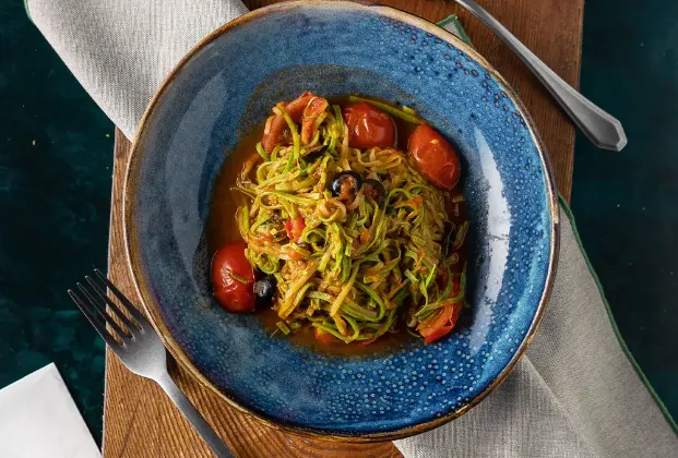 Zucchini spaghetti