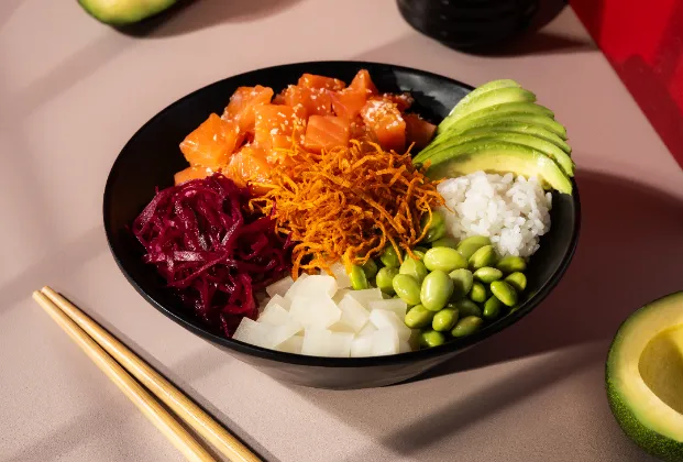 Poke Salmon