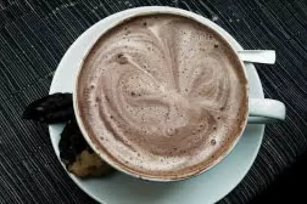 Coconut hot chocolate