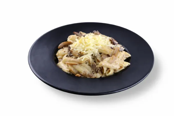 Creamy chicken and mushroom penne