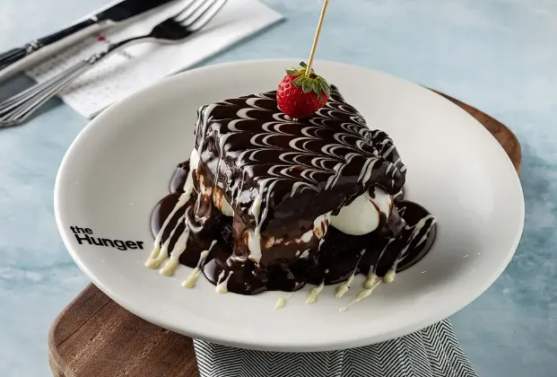 Chocolate with ice cream