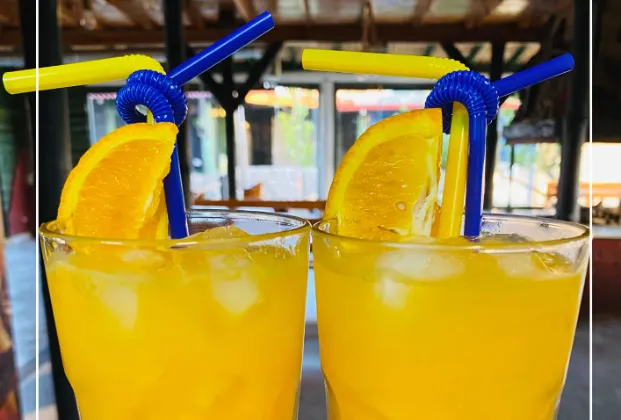 Freshly squeezed orange juice