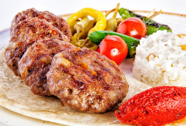Köfte with Kashar Cheese