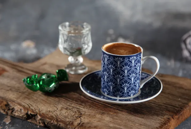 Mastic Turkish coffee