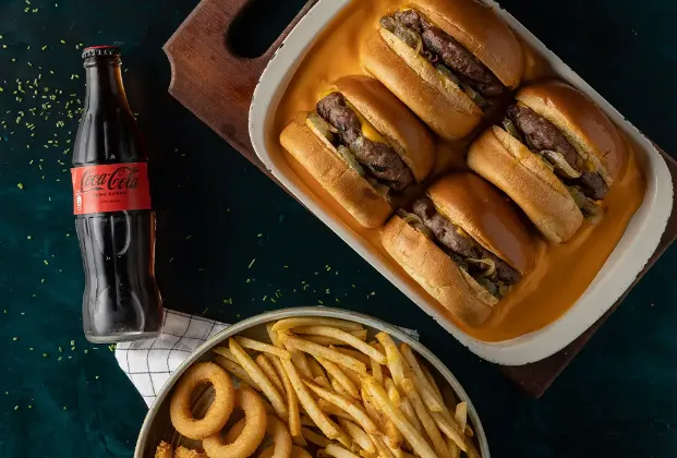 Couple Snack Burger