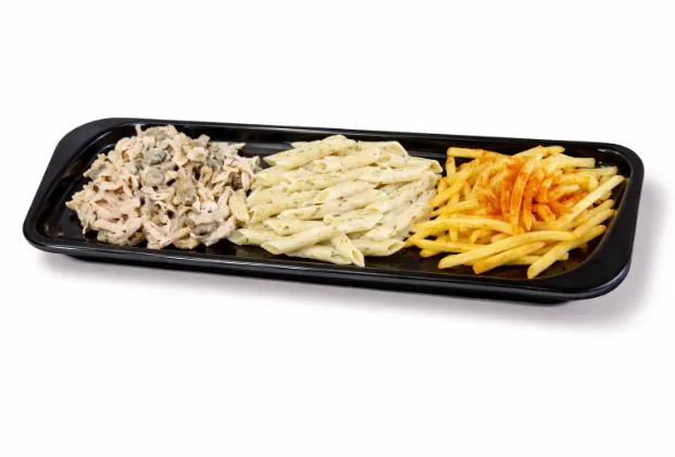 Bizden creamy mushroom chicken + pasta