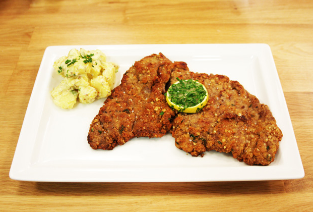 Meat schnitzel
