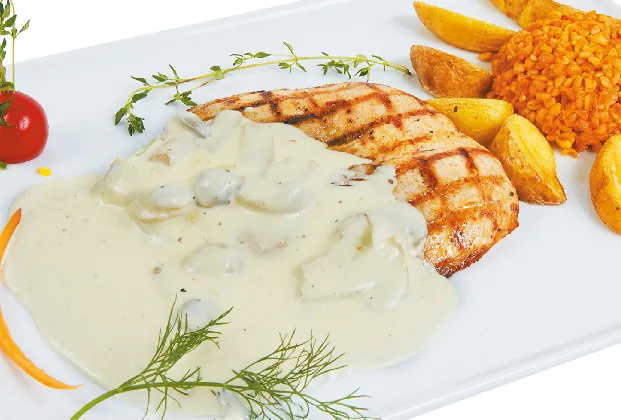 Chicken with Mushroom Sauce