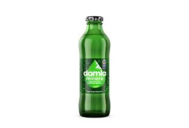 Plain sparkling mineral water