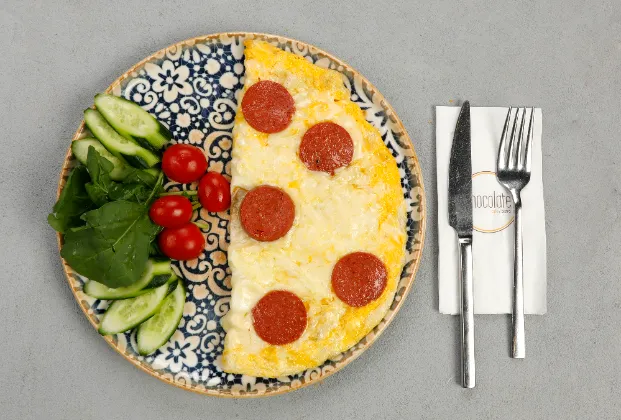 Sucuk omelette