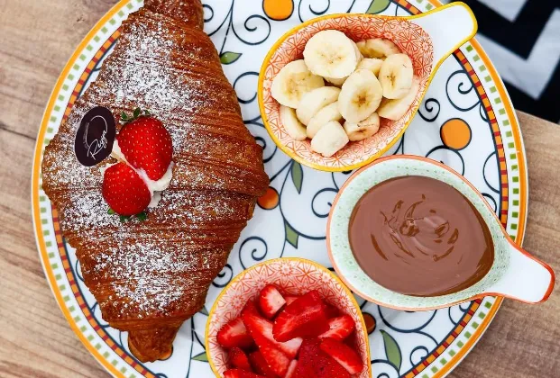 Premium Chocolate Croissant