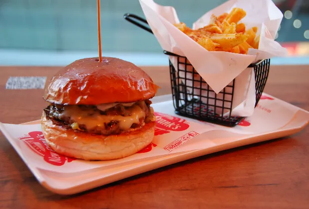 Truffle and Cheese Burger