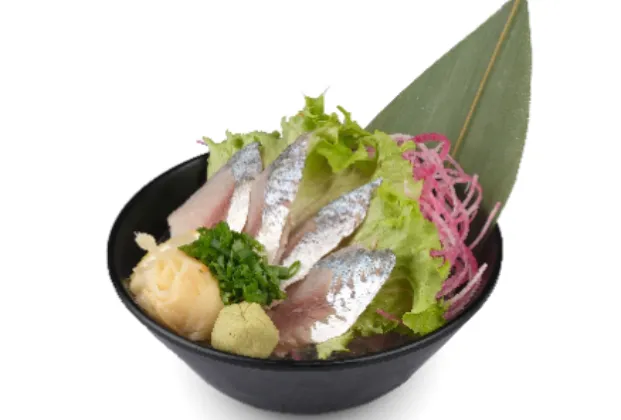 Shime saba sashimi