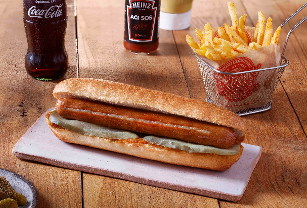 Gruyère-Filled Hot Dog