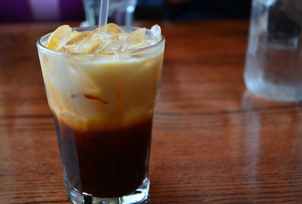Iced Nescafé with milk