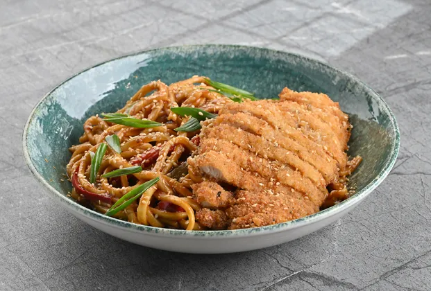 Schnitzel udon