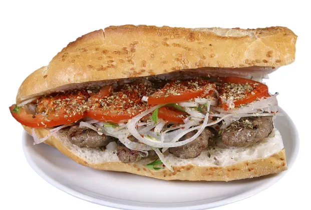 Köfte in Half Bread