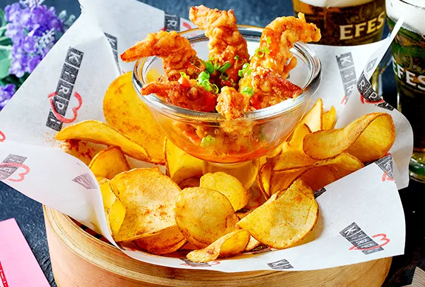 Tempura Shrimp with Bang Bang Sauce